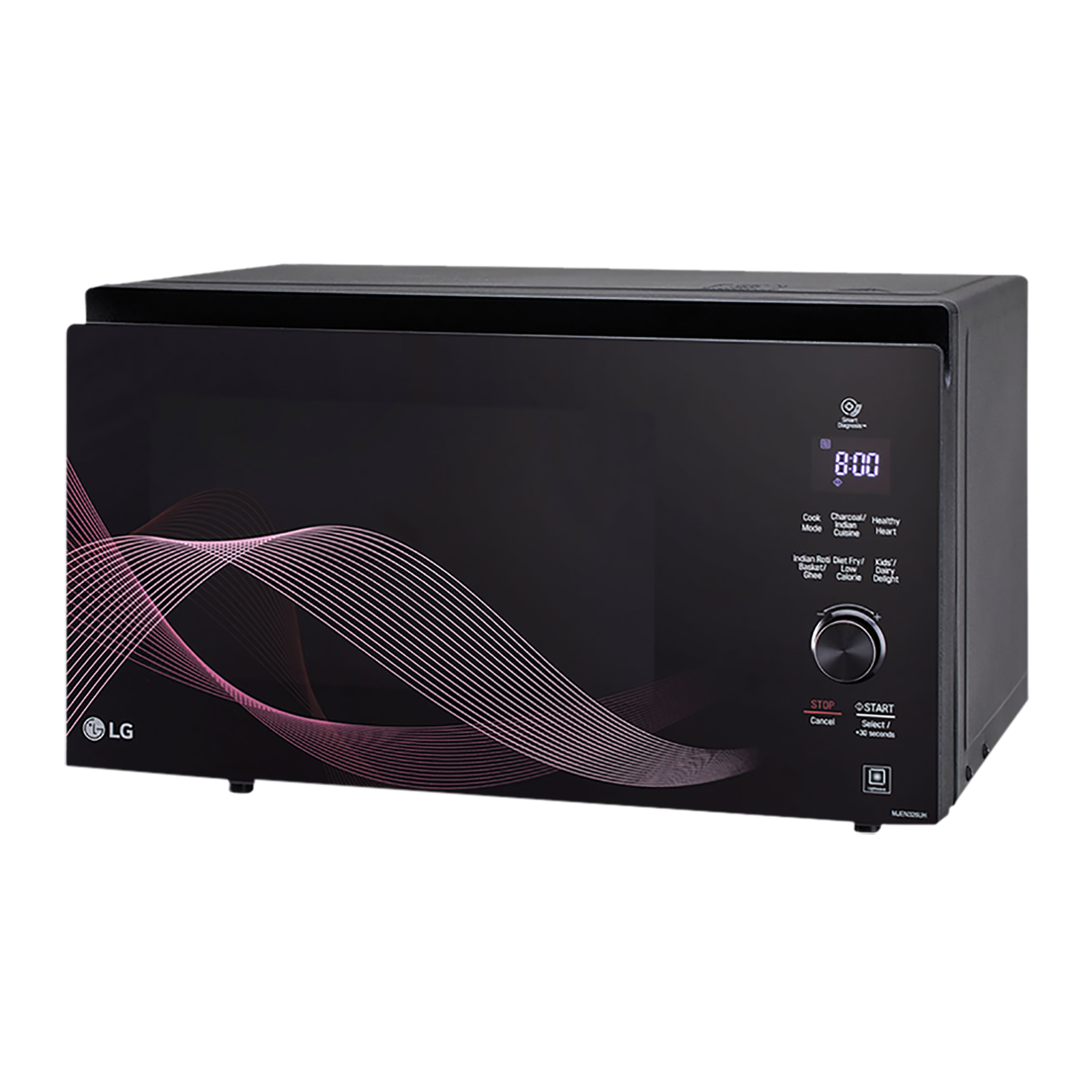 Lg 28 deals ltr charcoal microwave